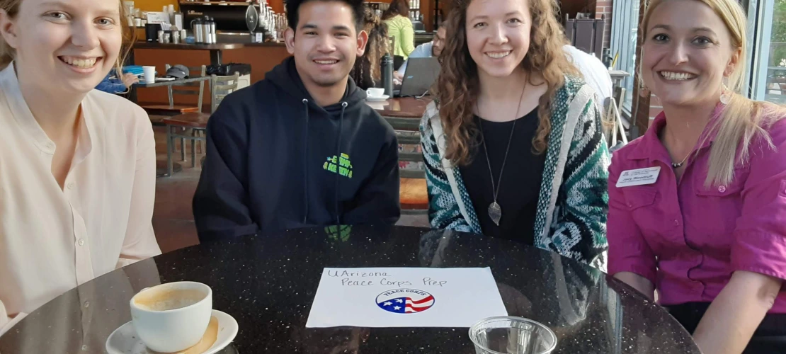University of Arizona's Peace Corps Prep Program monthly coffee chat (2/26/2020)