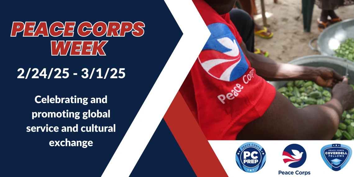 Peace Corps week banner 